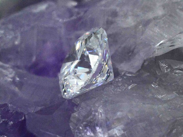 Diamant - 1.01 carat natuurlijke starcut briljant geslepen diamant (gecertificeerd) - afbeelding 4 van  4