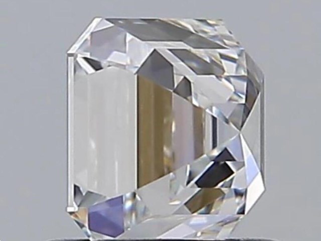 Diamant - 1.01 carat square emerald geslepen (gia gecertificeerd), (d, zuiver) - afbeelding 4 van  7