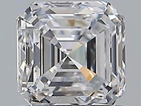 Diamant - 1.01 carat square emerald geslepen (gia gecertificeerd), hoogste kwaliteit (d, zuiver) - afbeelding 2 van  7