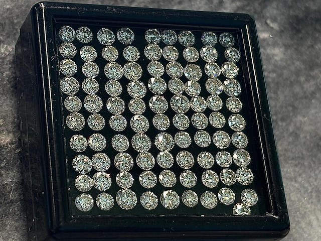 Diamant - 10.12 carat natuurlijke diamant - afbeelding 1 van  2