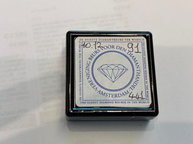 Diamant - 10.12 carat natuurlijke diamant - afbeelding 2 van  2