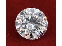 Diamant - 1.02 carat briljant geslepen diamant (gecertificeerd)