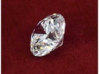 Diamant - 1.02 carat briljant geslepen diamant (gecertificeerd) - afbeelding 2 van  4