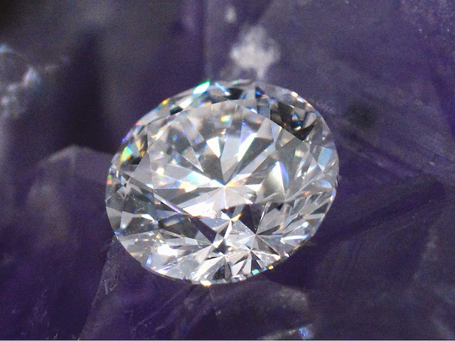 Diamant - 1.02 carat echte natuurlijke starcut briljant geslepen diamant (gecertificeerd) - afbeelding 1 van  4