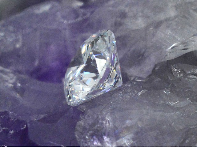 Diamant - 1.02 carat echte natuurlijke starcut briljant geslepen diamant (gecertificeerd) - afbeelding 2 van  4