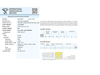 Diamant - 1.02 carat natuurlijke diamant (gecertificeerd) - afbeelding 3 van  3