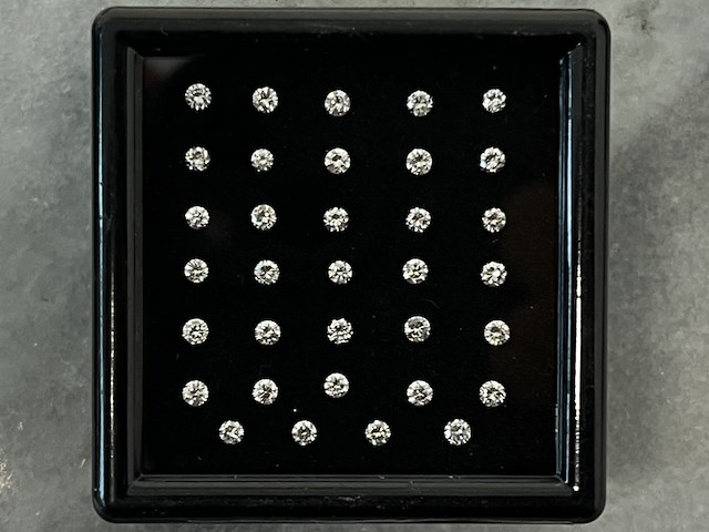 Diamant - 1.02 carat natuurlijke diamant - afbeelding 1 van  2