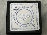 Diamant - 1.02 carat natuurlijke diamant - afbeelding 2 van  2