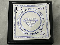 Diamant - 1.02 carat natuurlijke diamant - afbeelding 2 van  2