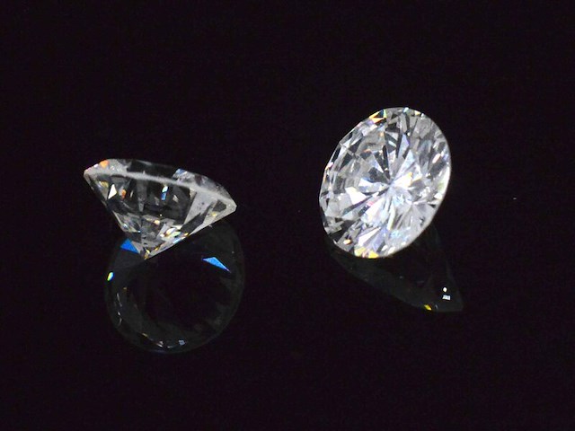 Diamant - 1.02 carat natuurlijke diamanten (gecertificeerd) - afbeelding 2 van  4