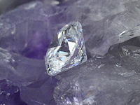 Diamant - 1.02 carat natuurlijke starcut briljant geslepen diamant (gecertificeerd) - afbeelding 2 van  3