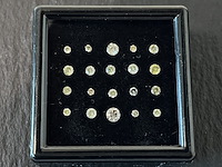 Diamant - 1.03 carat natuurlijke briljant geslepen diamant