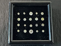 Diamant - 1.03 carat natuurlijke briljant geslepen diamant