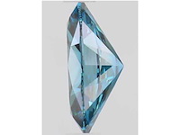 Diamant - 1.03 carat ovaal geslepen diamant (gecertificeerd) - afbeelding 2 van  4
