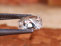 Diamant - 1.03ct radiant cut (igi gecertificeerd) - afbeelding 2 van  5