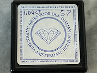 Diamant - 1.04 carat natuurlijke geslepen diamant - afbeelding 2 van  4
