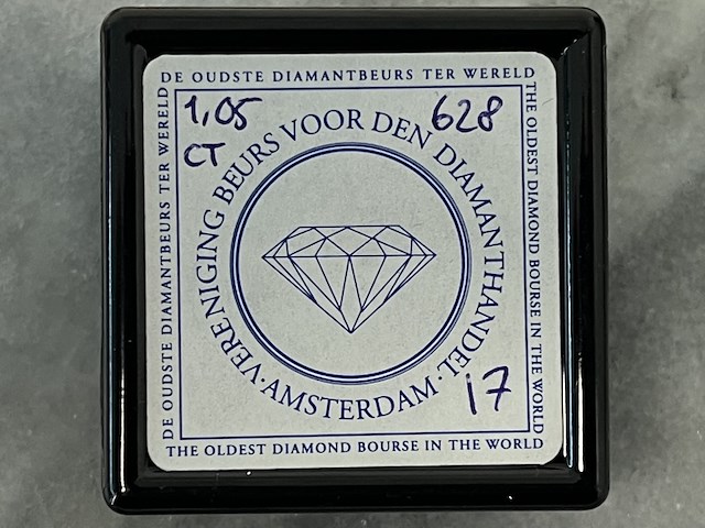 Diamant - 1.05 carat echte diamant - afbeelding 2 van  2