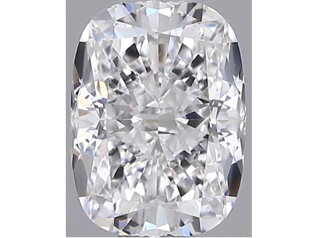 Diamant - 1.05 carat kussenvorm geslepen diamant (gecertificeerd) - afbeelding 1 van  4