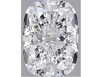 Diamant - 1.05 carat kussenvorm geslepen diamant (gecertificeerd) - afbeelding 1 van  4