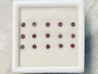 Diamant - 1.05 carat natuurlijke paarse diamant