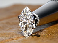 Diamant - 1.05 ct marquise brilliant ( igi gecertificeerd ) - afbeelding 2 van  4