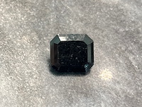 Diamant - 10.61 carat natuurlijke zwarte diamant - afbeelding 1 van  5