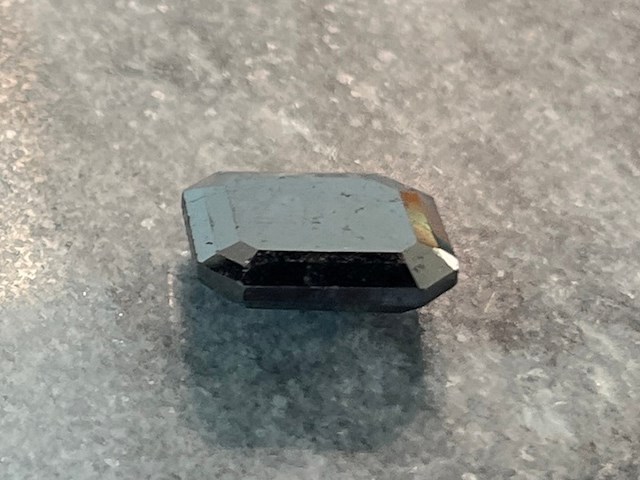 Diamant - 10.61 carat natuurlijke zwarte diamant - afbeelding 3 van  5