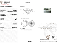 Diamant - 1.06ct round cut ( igi gecertificeerd ) - afbeelding 4 van  6