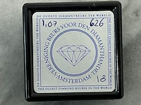 Diamant - 1.07 carat natuurlijk diamant - afbeelding 2 van  4