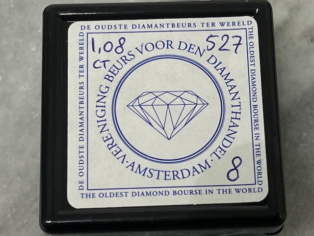 Diamant - 1.08 carat natuurlijke diamant - afbeelding 2 van  4