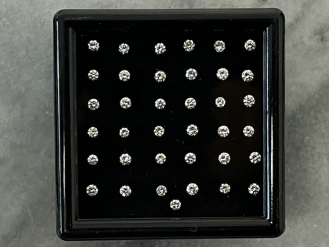 Diamant - 1.08 carat natuurlijke diamant - afbeelding 1 van  4