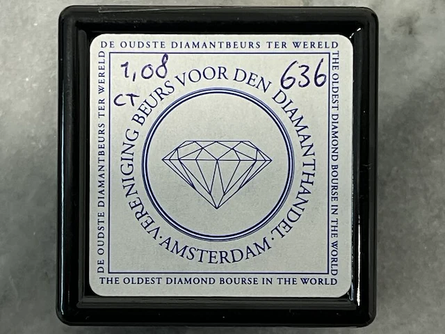 Diamant - 1.08 carat natuurlijke diamant - afbeelding 2 van  4