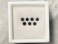Diamant - 1.09 carat echte zwarte diamant (gecertificeerd) - afbeelding 1 van  2