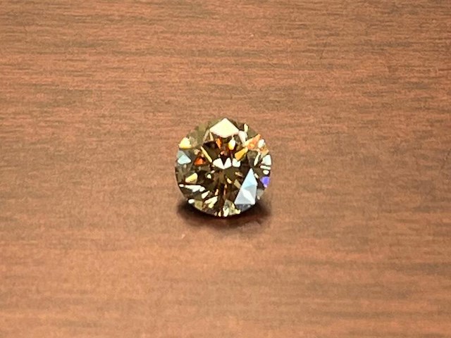 Diamant - 1.11 carat natuurlijke fancy gekleurde diamant - afbeelding 1 van  5