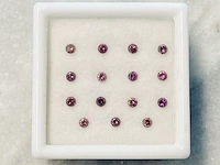 Diamant - 1.11 carat natuurlijke paarse diamant