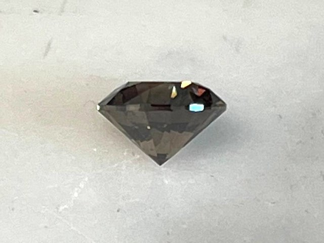 Diamant - 1.14 carat fancy gekleurde diamant (gia gecertificeerd) - afbeelding 2 van  6