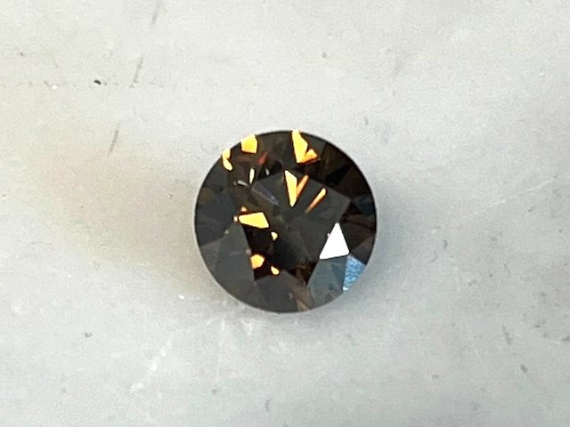 Diamant - 1.14 carat natuurlijke fancy gekleurde diamant (gia gecertificeerd) - afbeelding 1 van  6