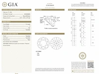 Diamant - 1.16 carat natuurlijke diamant (gecertificeerd) - afbeelding 2 van  4