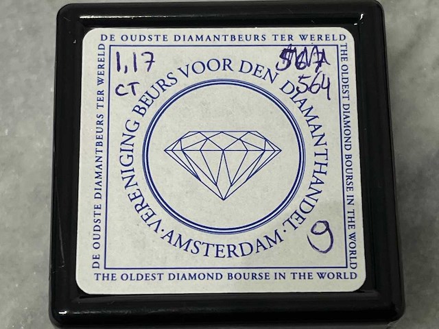 Diamant - 1.17 carat natuurlijke diamant - afbeelding 2 van  3
