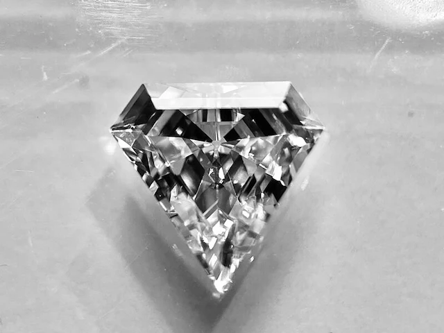 Diamant - 1.24 carat natuurlijke diamant (gecertificeerd) - afbeelding 1 van  3