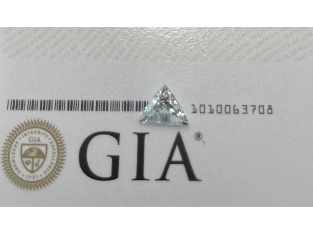 Diamant - 1.26 carat natuurlijke diamant (gecertificeerd) - afbeelding 4 van  4