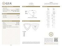 Diamant - 1.30 carat echte diamant (gecertificeerd) - afbeelding 3 van  5