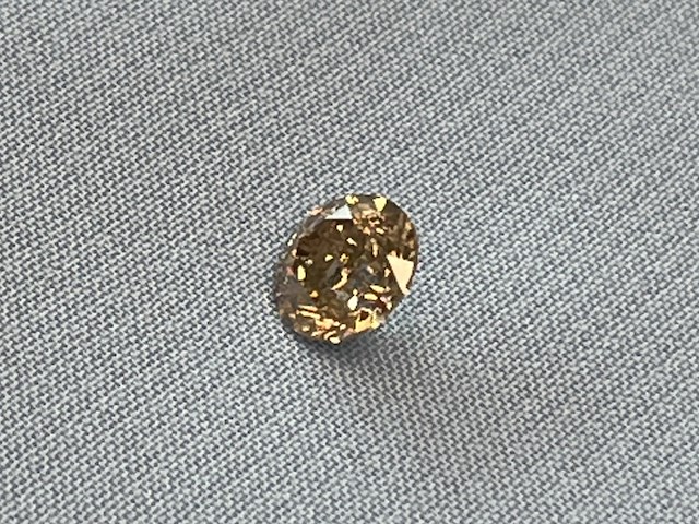 Diamant - 1.30 carat natuurlijke fancy gekleurde diamant - afbeelding 2 van  5