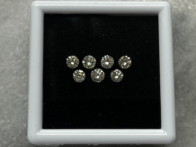Diamant - 1.37 carat natuurlijke diamant - afbeelding 1 van  4