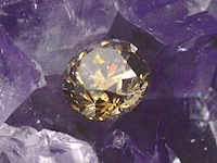 Diamant - 1.42 carat natuurlijke fancy gekleurde diamant - afbeelding 1 van  5