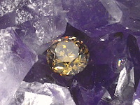 Diamant - 1.42 carat natuurlijke fancy gekleurde diamant - afbeelding 2 van  5