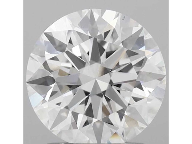 Diamant - 1.50 carat briljant geslepen diamant (gecertificeerd) - afbeelding 1 van  4