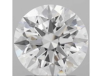 Diamant - 1.50 carat briljant geslepen diamant (gecertificeerd) - afbeelding 1 van  4