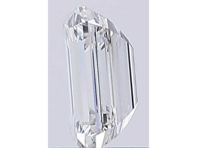Diamant - 1.50 carat emerald geslepen diamant (gecertificeerd) - afbeelding 2 van  4