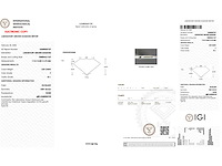 Diamant - 1.50 carat emerald geslepen diamant (gecertificeerd) - afbeelding 4 van  4
